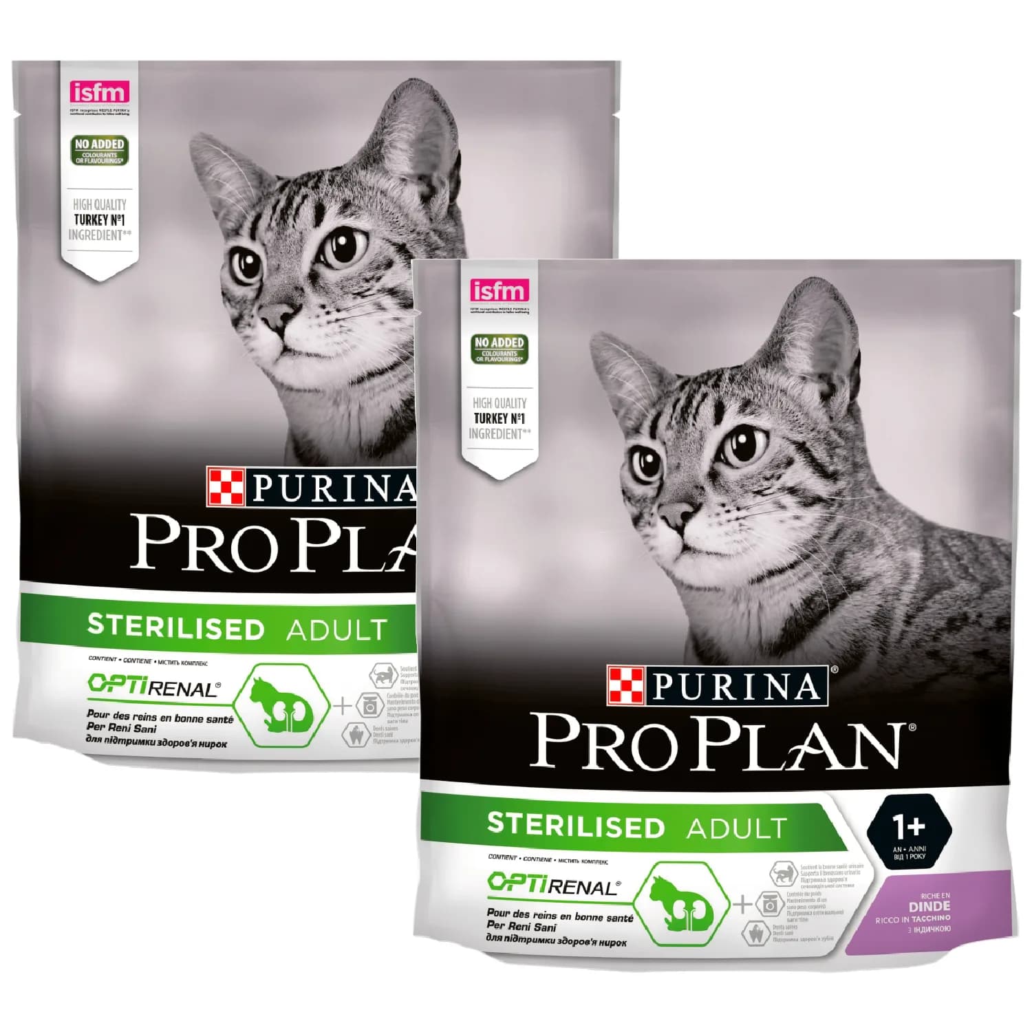 Purina Pro Plan Sterilised Adult Vital Functions karma sucha z łososiem dla kotów po sterylizacji 2 × 400 g