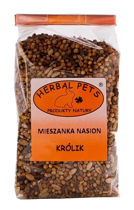 Mieszanka nasion 150g - uzupełniająca karma dla królików Herbal Pets