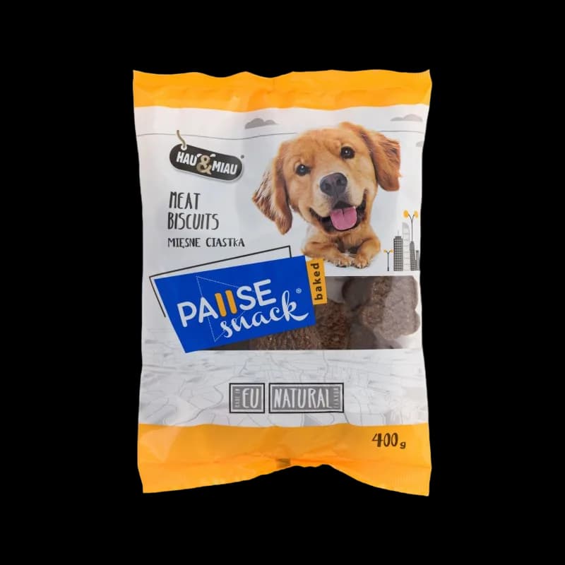 Hau&Miau przysmak dla psa Mięsne ciastka 400 g