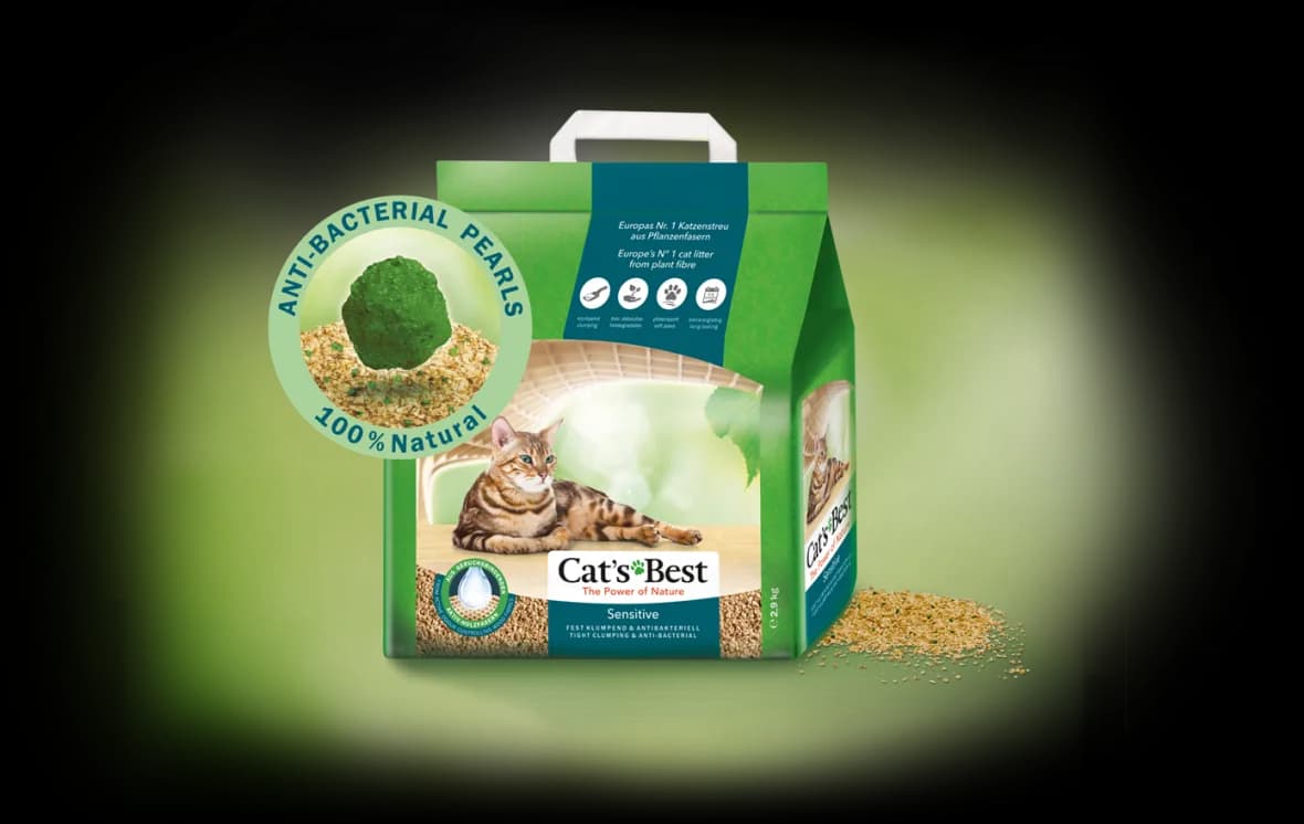 Żwirek Cat's Best Sensitive z blokerami zapachów - różna pojemność 8 l