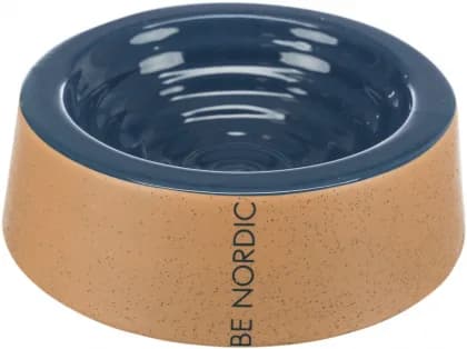 Trixie, Be Nordic ceramiczna miska dla psa ciemnoniebieska/beżowy - różne rozmiary 0,8 l