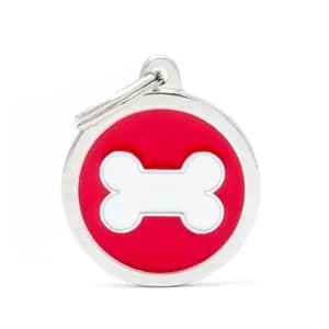 My Family Adresówka CHARMS Kółko Kość - różne kolory Czerwony