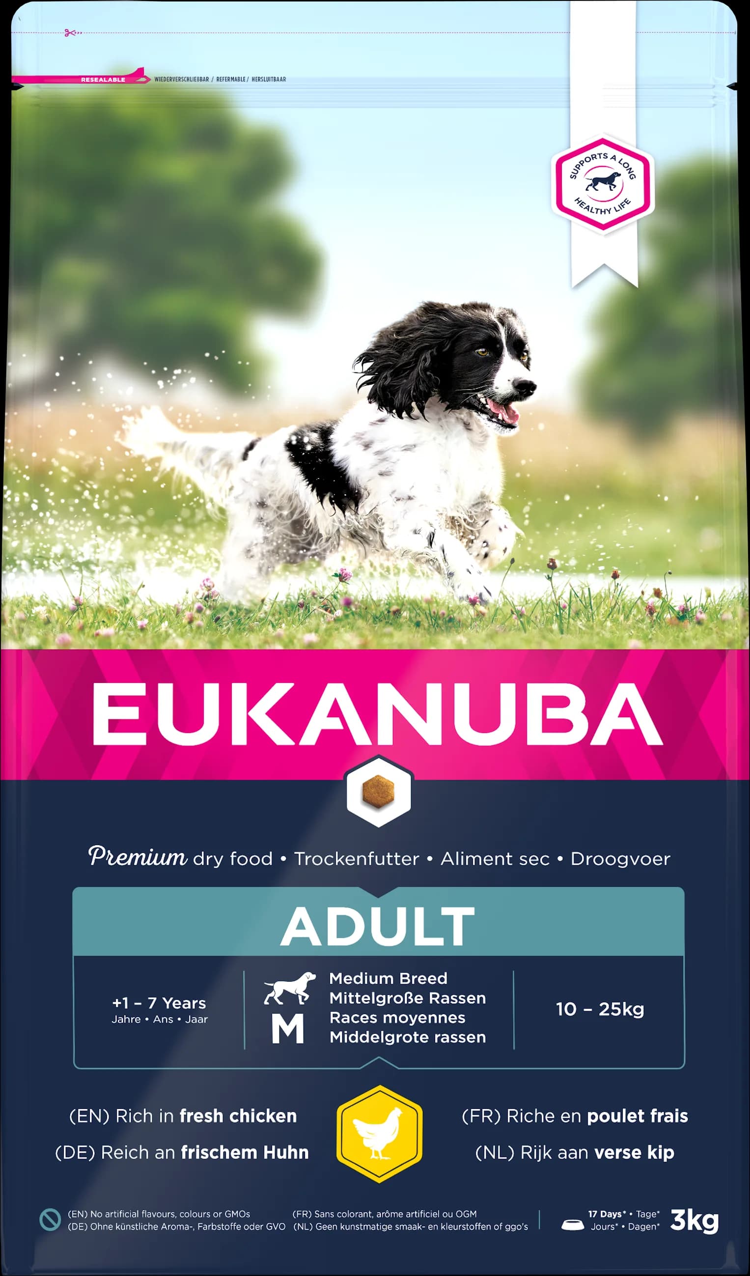 EUKANUBA ADULT MEDIUM BREEDS CHICKEN