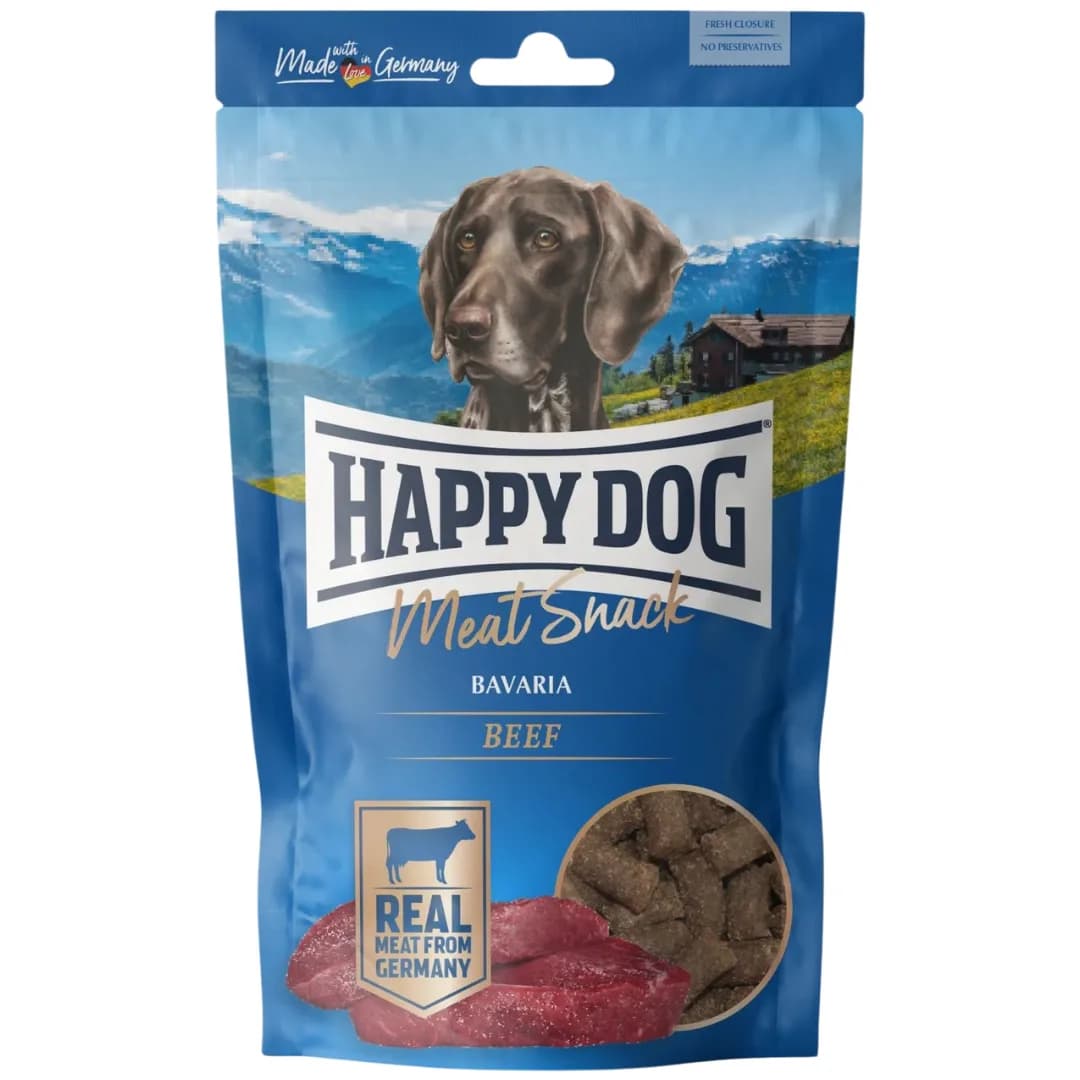 Happy Dog Meat Snack Allgau przysmak dla psa wołowina 75 g