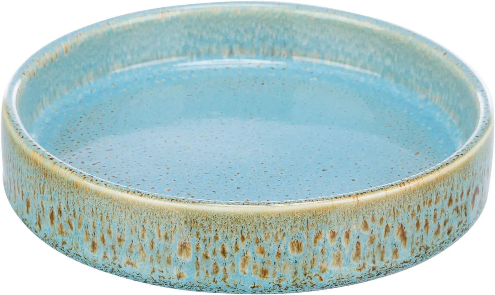 Trixie Miska ceramiczna, dla kota, niebieska, 0.25 l/ 15 cm