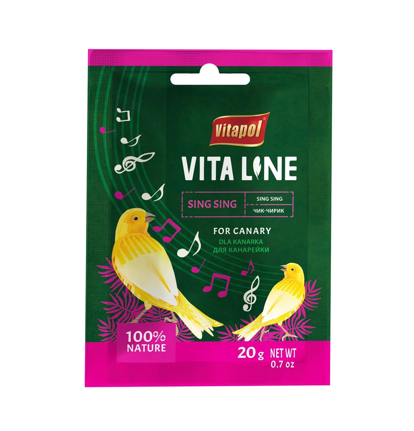 Vitapol VITALINE Sing-Sing dla kanarka