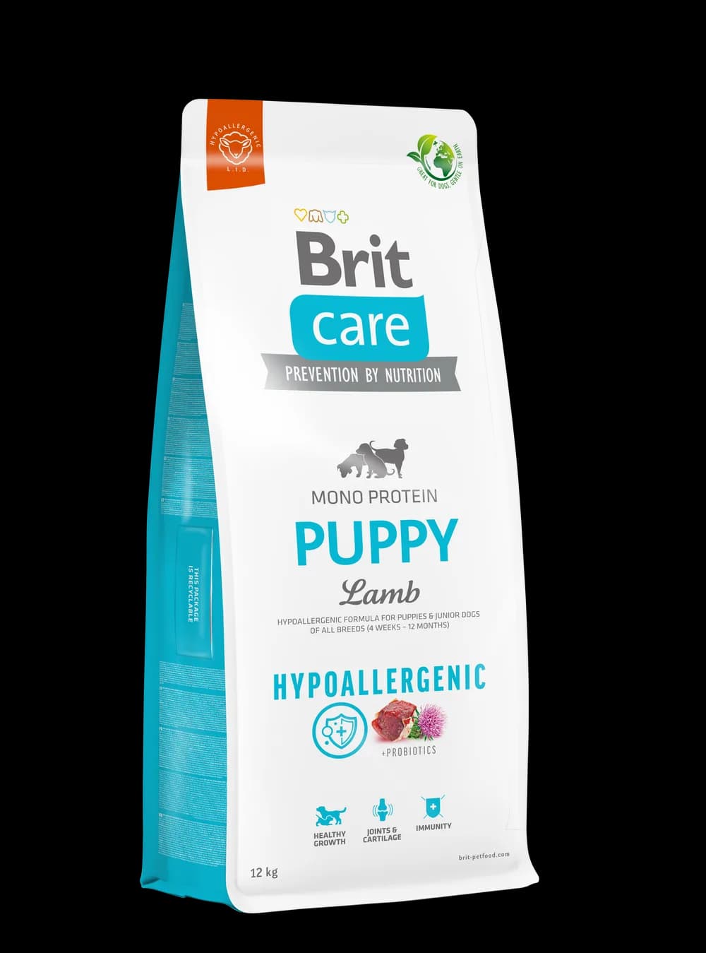 Brit Care Dog Hypoallergenic Puppy Lamb sucha karma dla szczeniąt z jagnięciną i ryżem