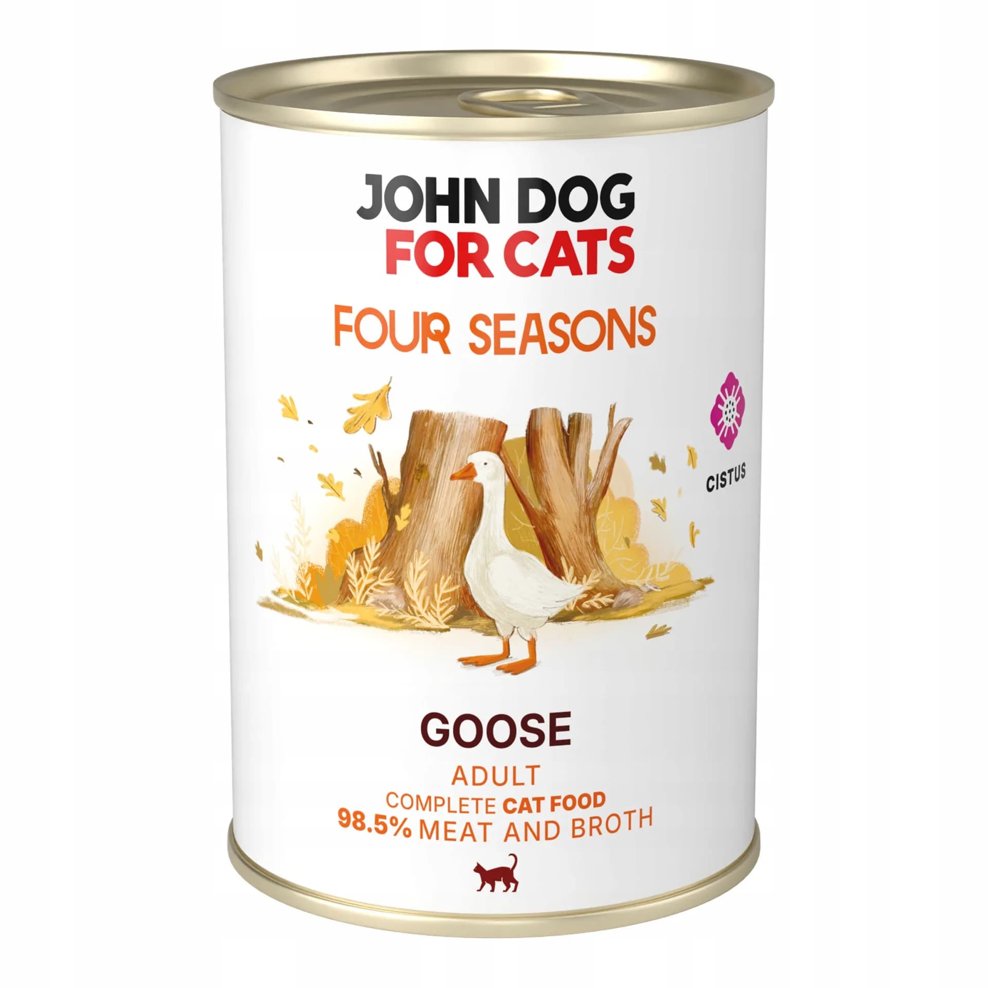 JD for Cats DOROSŁY FOUR SEASONS AUTUMN MOUSSE GĘŚ 400 g