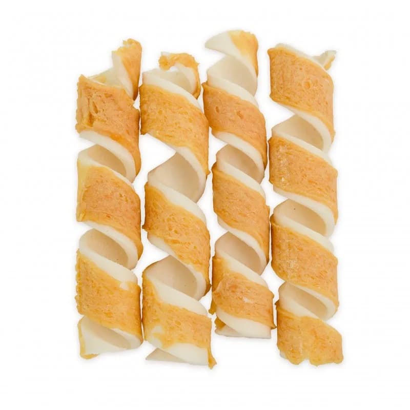 Hau&Miau przysmak dla psa, zakręcone rolki z kurczakiem, 500 g