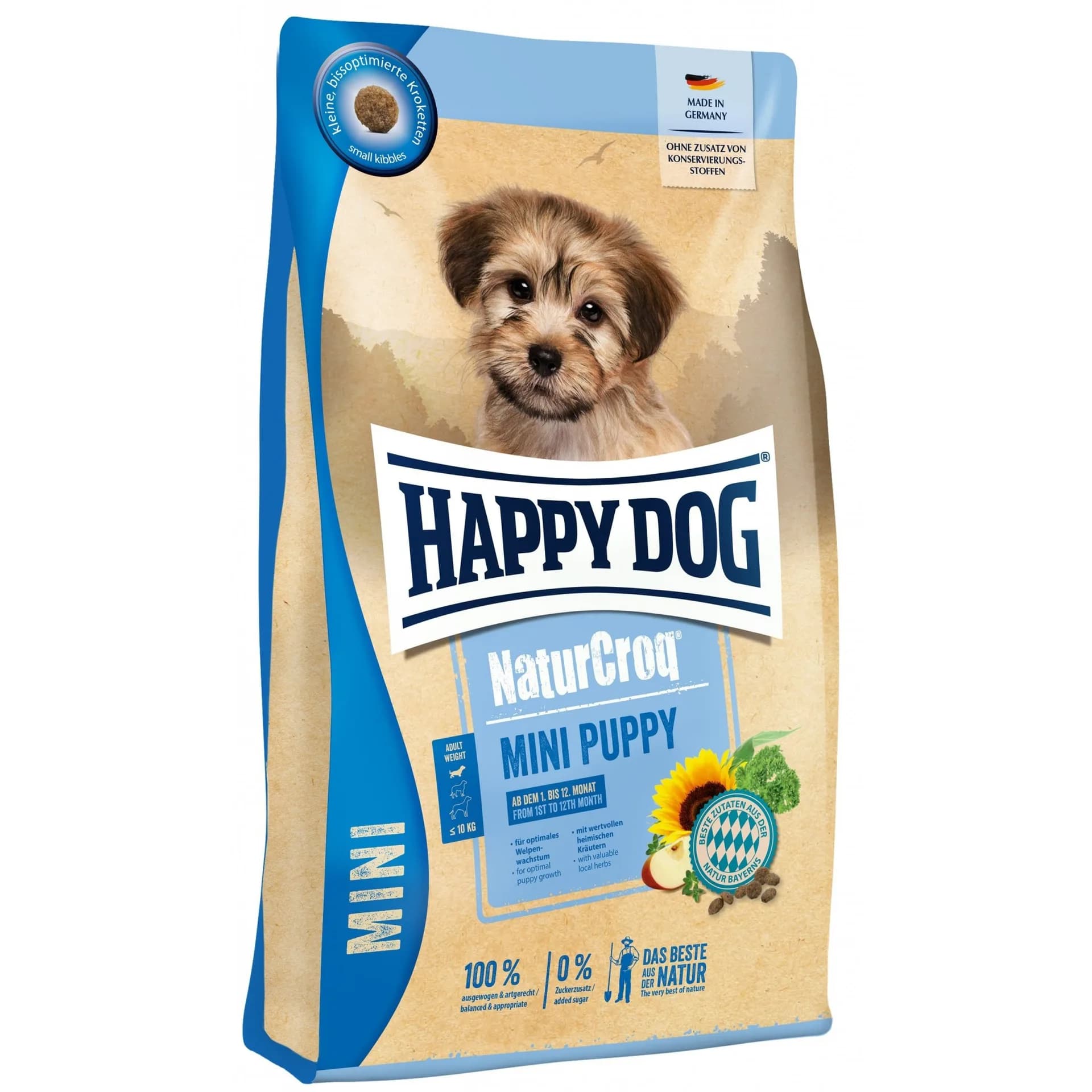 Happy Dog NaturCroq Mini Puppy karma sucha dla szczeniąt 4 kg