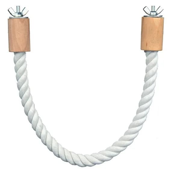Sznur z bawełny dla ptaka 66 cm/ø 14 mm