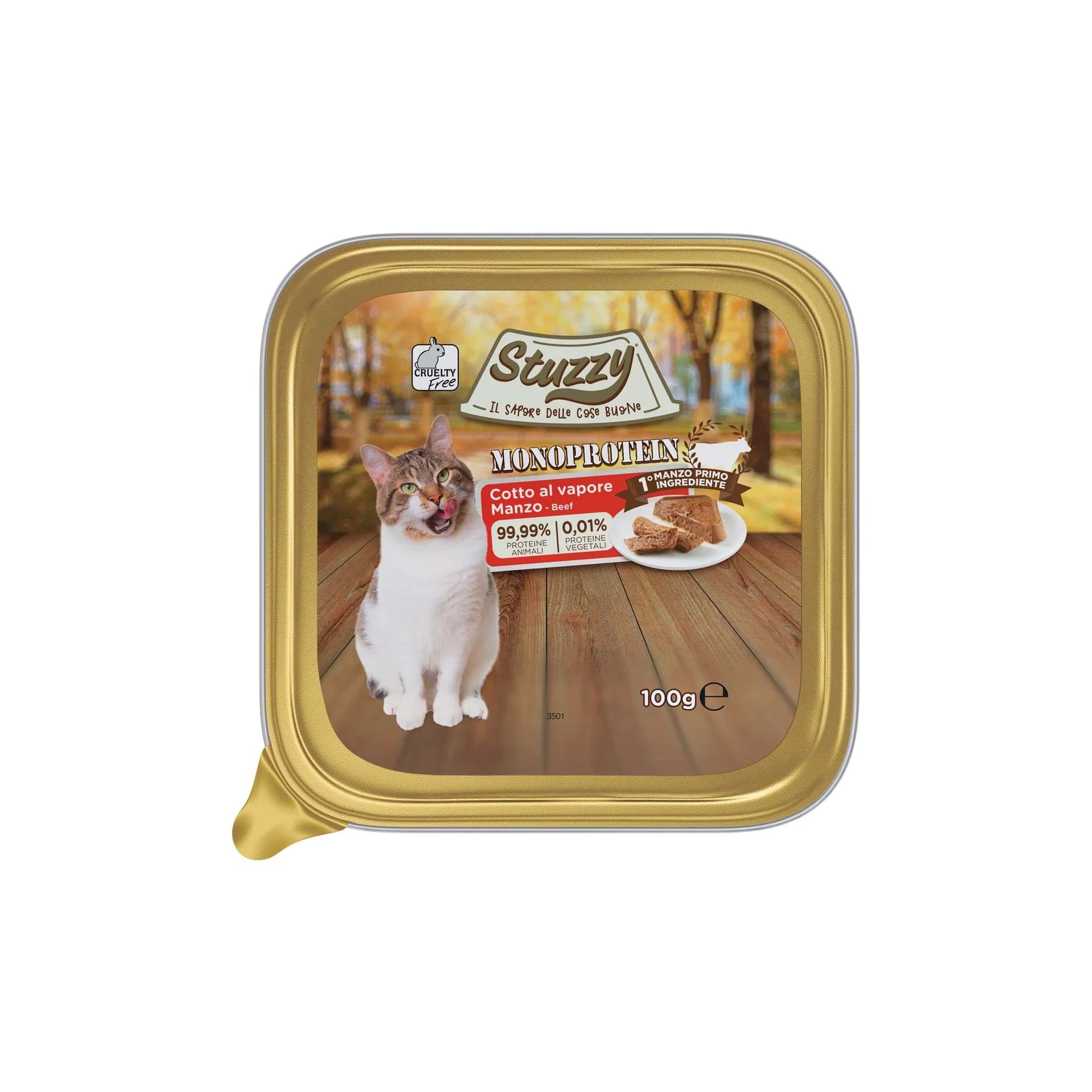 Stuzzy Monoprotein karma mokra dla kota o smaku wołowiny 100 g