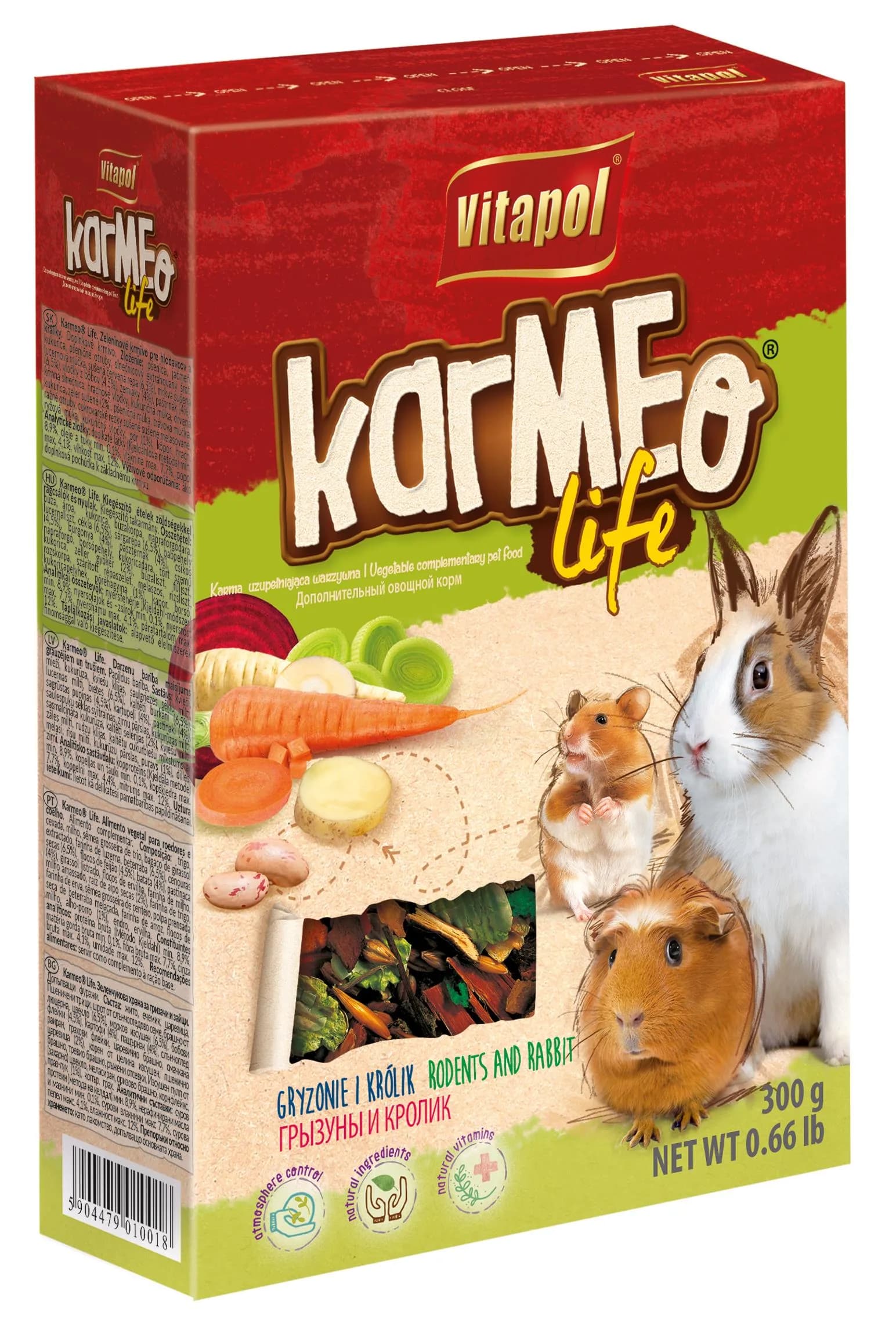 Vitapol Karma warzywna dla gryzoni i królika 300 g