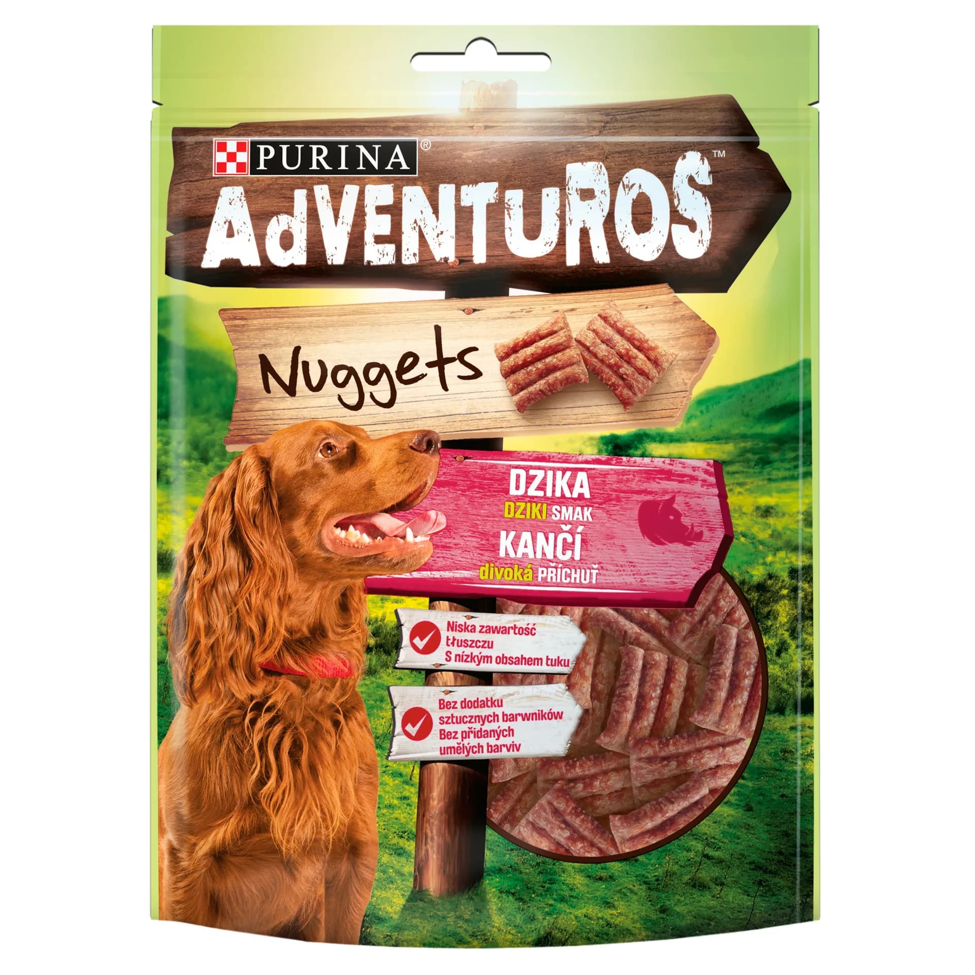 Purina ADVENTUROS Nuggets dla psa 90 g