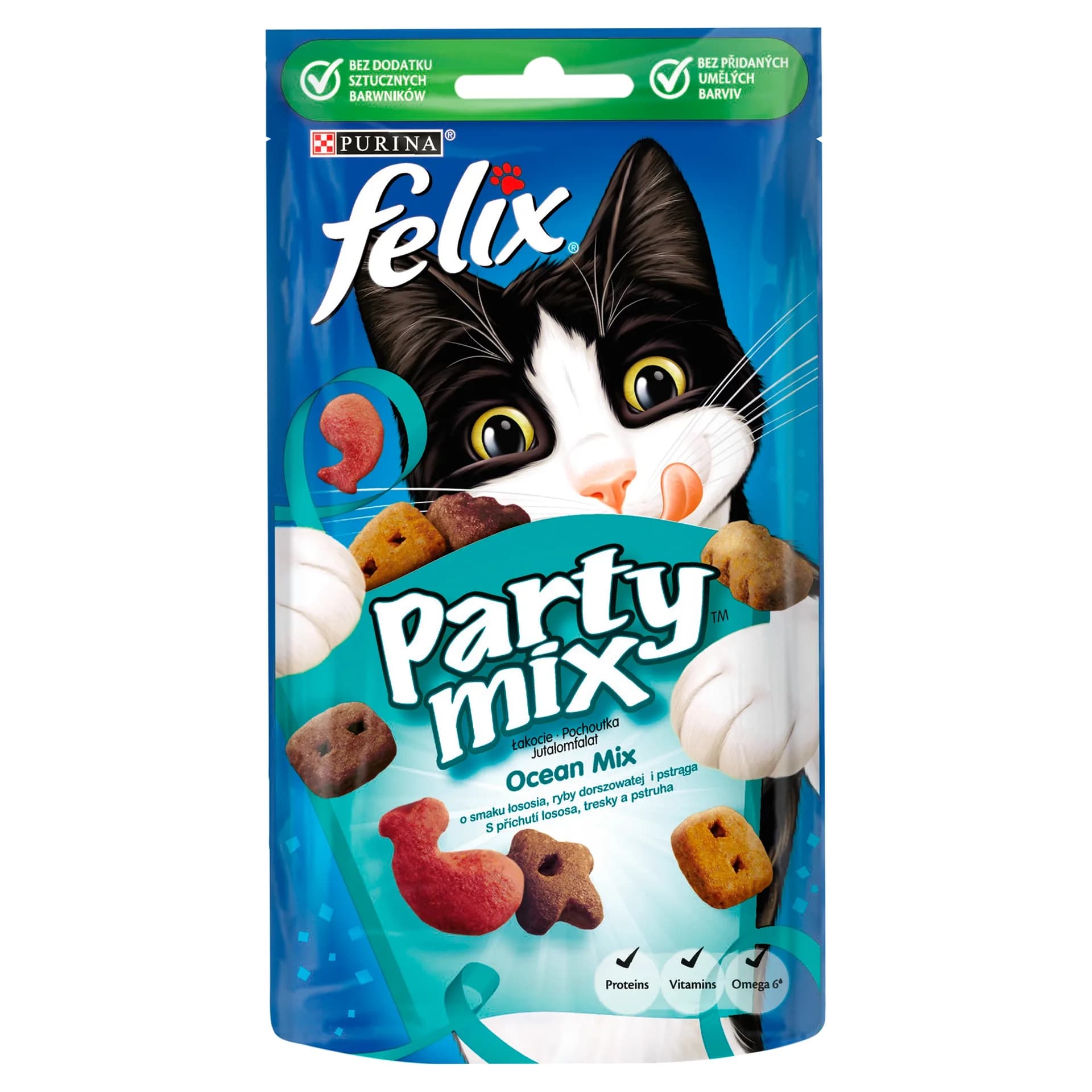 Przysmak dla kota FELIX PARTY Ocean Mix 60 g