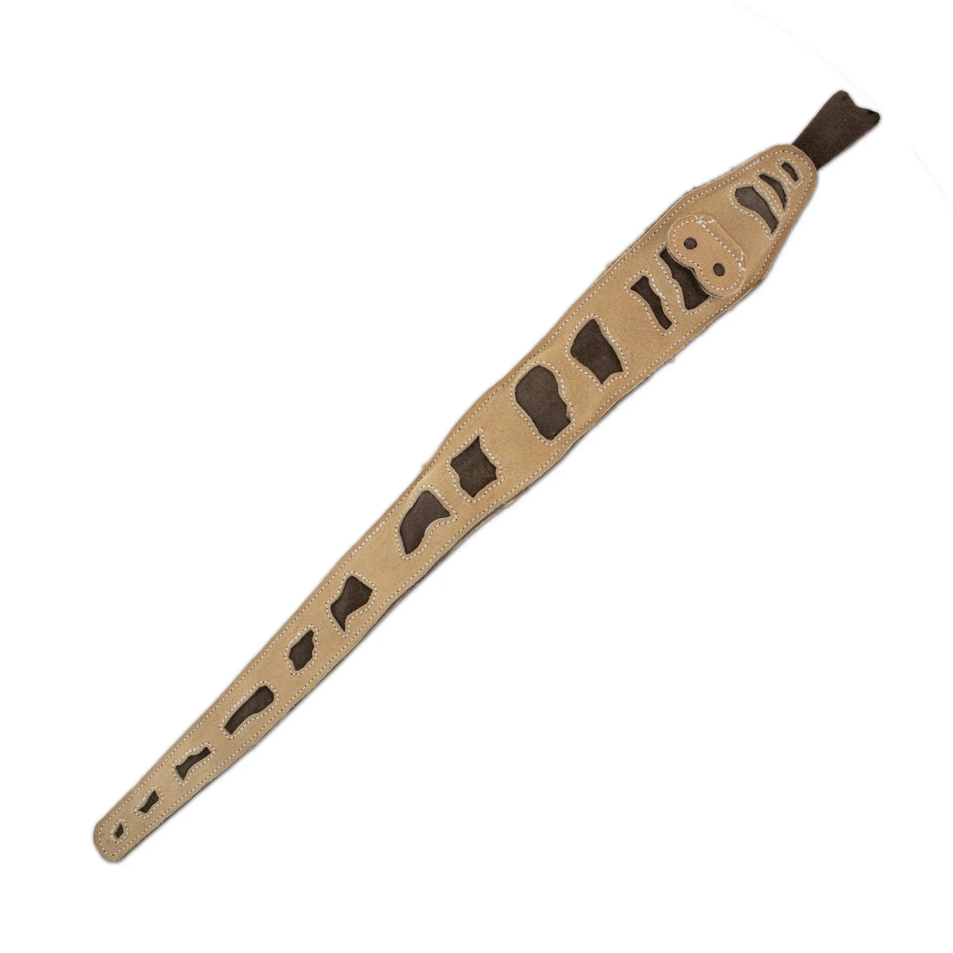 Zabawka dla psa wąż skórzany z piszczałką 65 × 6 cm/ 5 mm