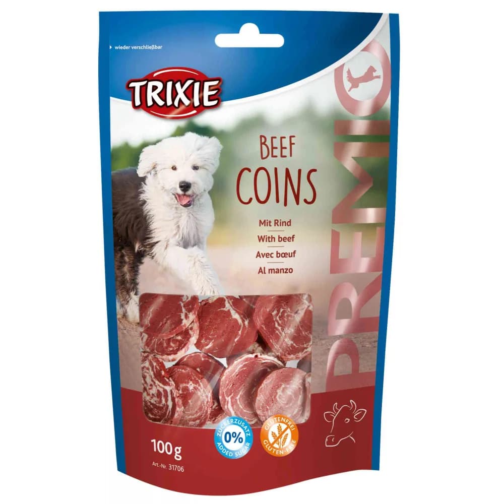Trixie Przekąski PREMIO krążki z wołowiną - 100 g