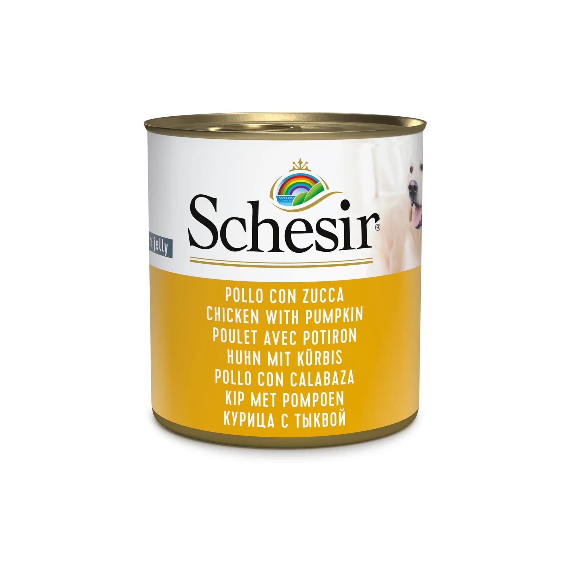Schesir Complements karma mokra dla psa kurczak z dynią w galarecie 285 g
