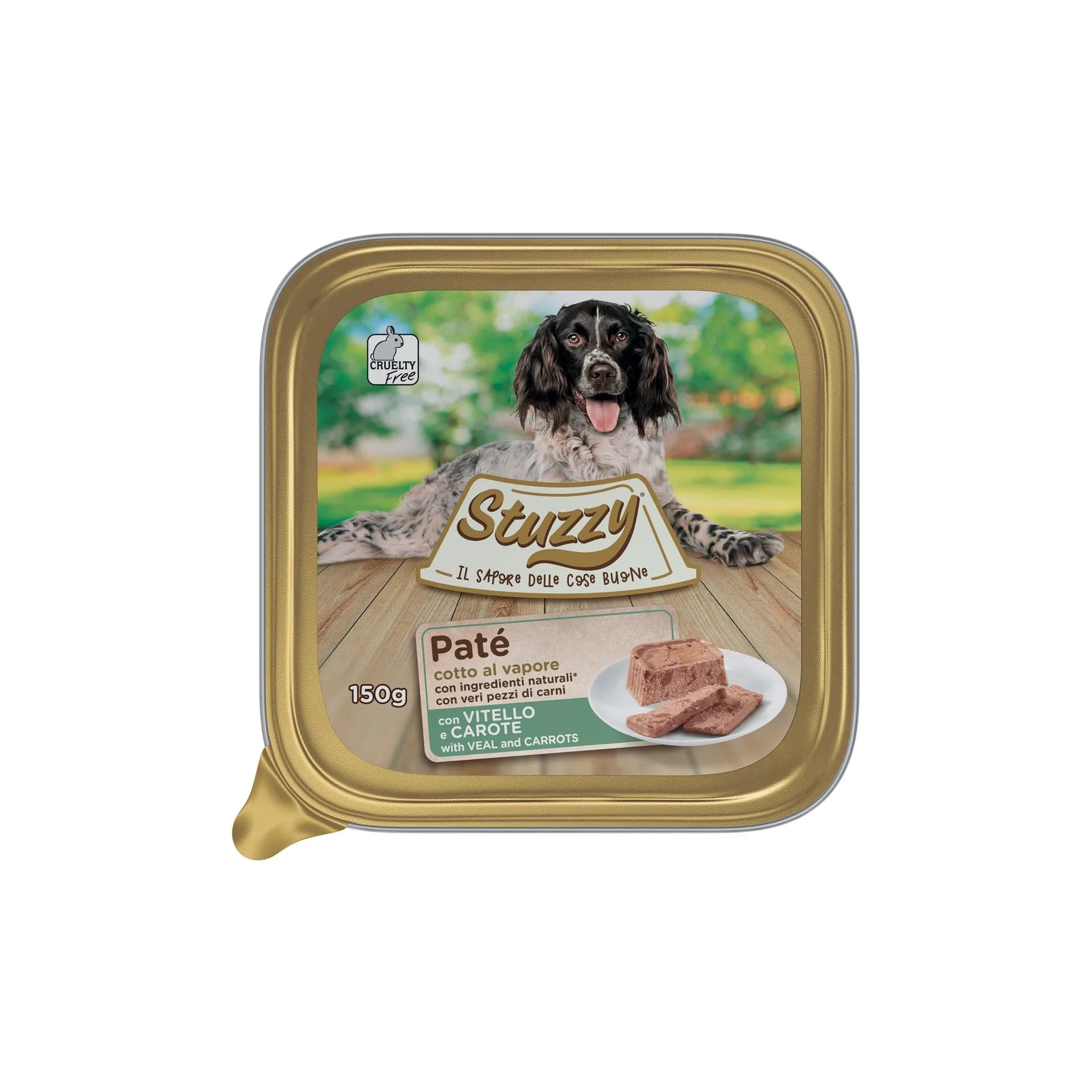 Stuzzy Pate karma mokra dla psa o smaku cielęcina z marchewką 150 g