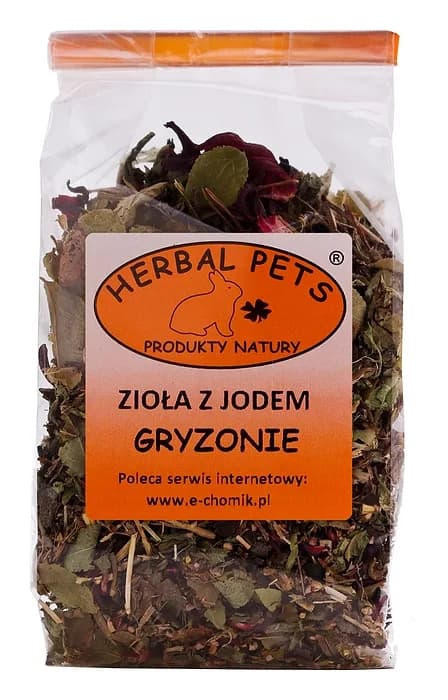 Zioła z jodem uzupełniająca karma dla gryzoni Herbal Pets 50 g