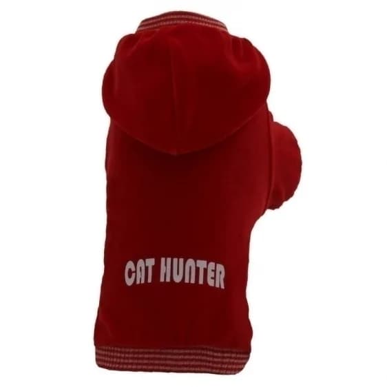 Grande Finale Bluza czerwona CAT HUNTER dla psa