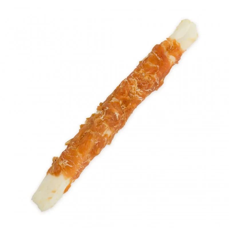 Hau&Miau przysmak dla psa, patyk ze skóry z kurczakiem 24 cm, 3,2 cm, 500 g,