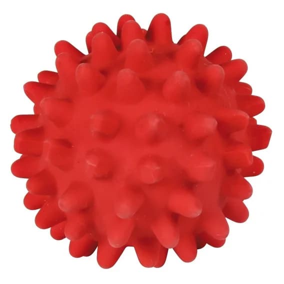 Piszcząca piłka z kolcami - gryzak dla psa ø 6 cm, ø 7 cm 6 cm