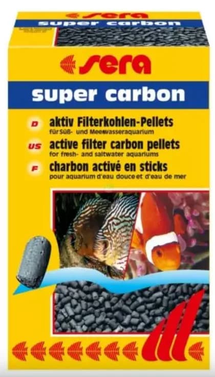 SERA Super carbon węgiel aktywny do akwarium  250 g
