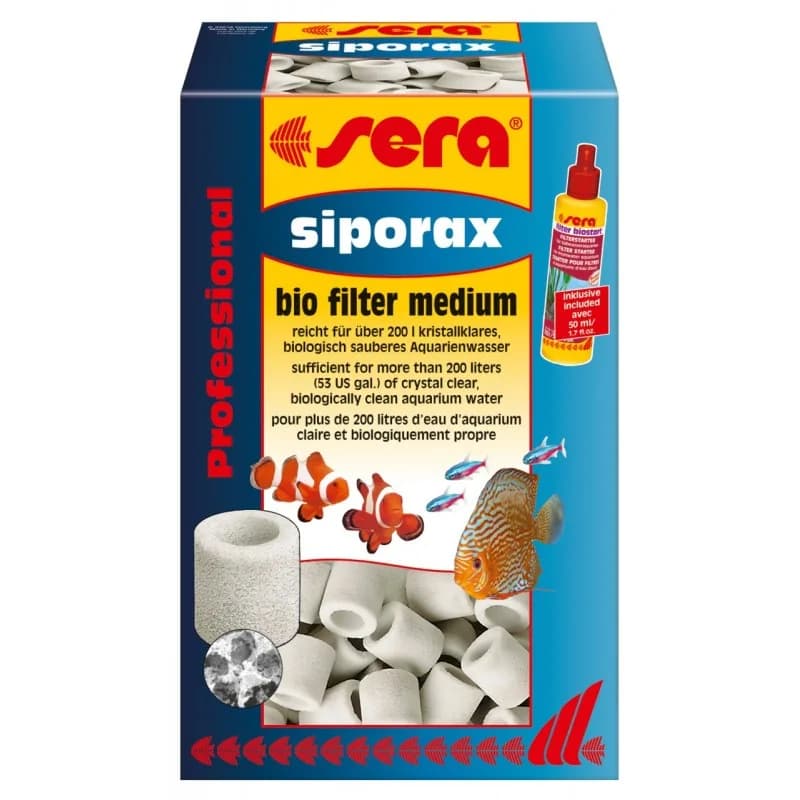 SERA Wkład biologiczny do akwarium  Siporax Professional 15 mm 1.000 ml