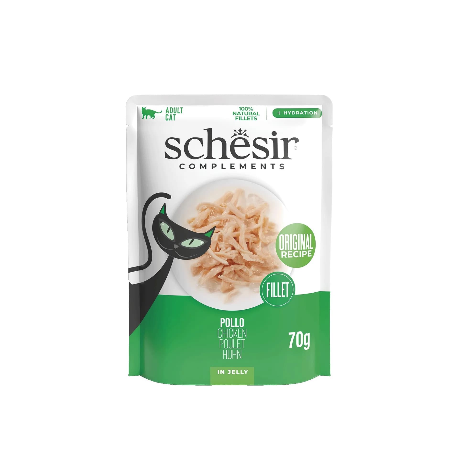 Schesir Complements karma mokra dla kota kurczak w galarecie 70 g