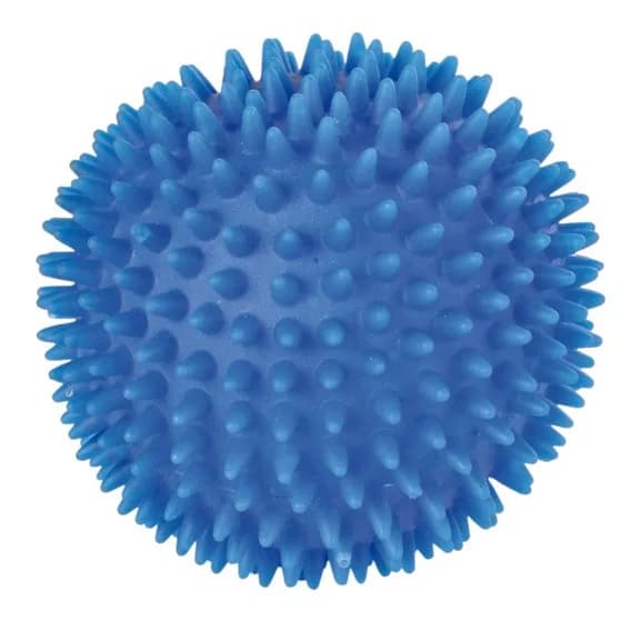 Piłka jeżowa piszcząca winylowa 10 cm