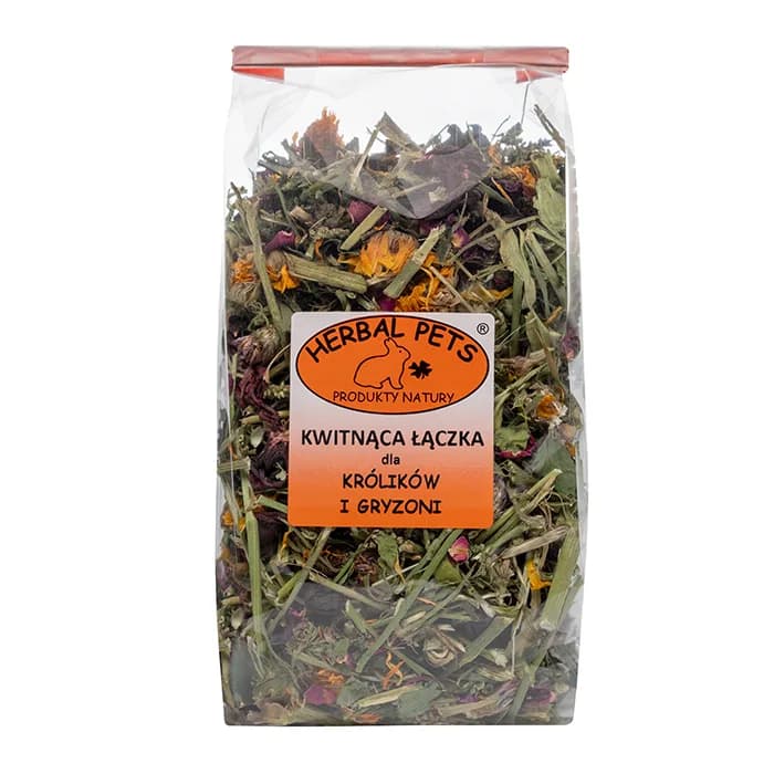 Herbal Pets mieszanka uzupełniająca dla królików i gyzoni kwitnąca łączka 70g