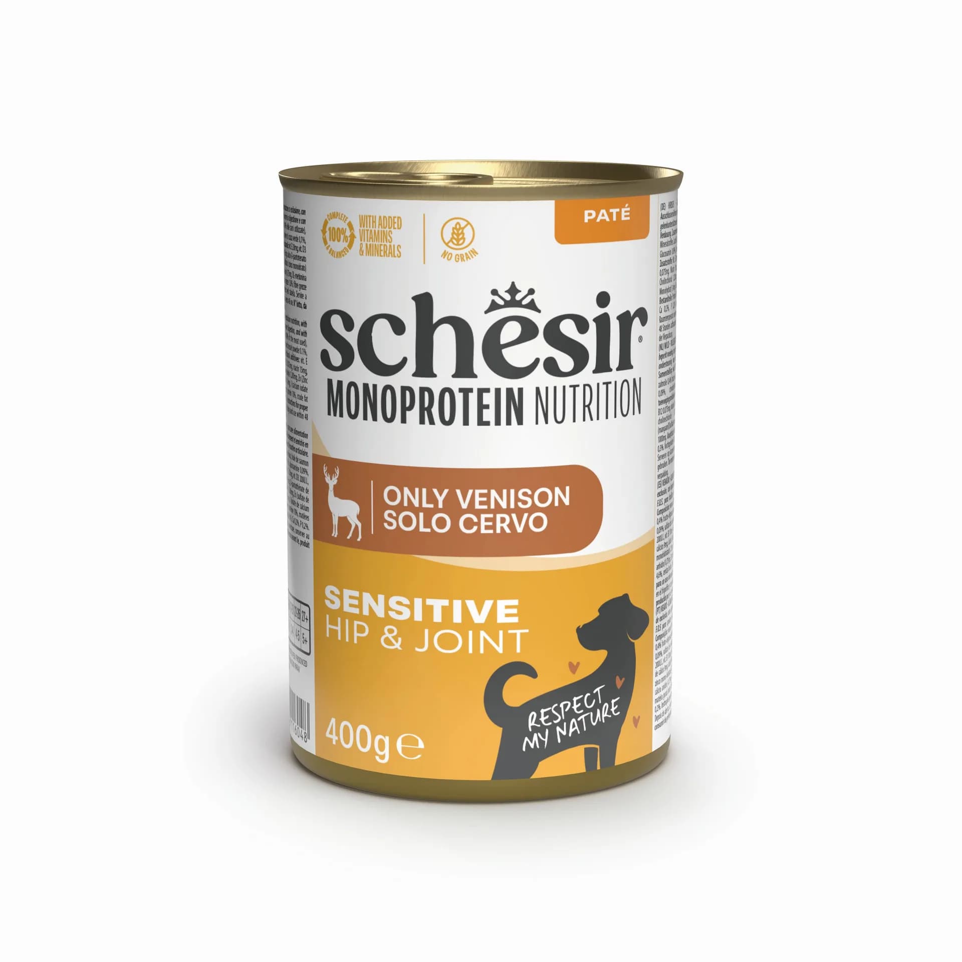 Monoprotein Sensitive Hip and Joint karma mokra dla psa jeleń pasztet 400 g puszka