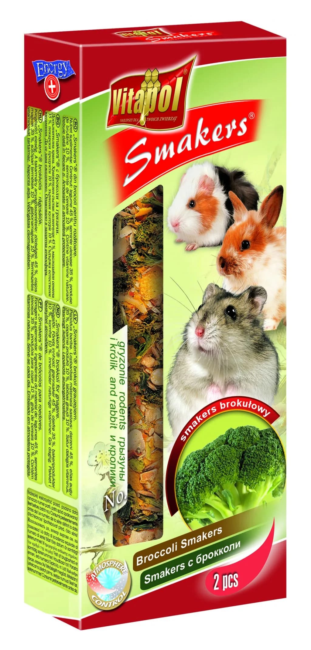 Vitapol Smakers jarzynowy dla gryzoni i królika - różne smaki Warzywny