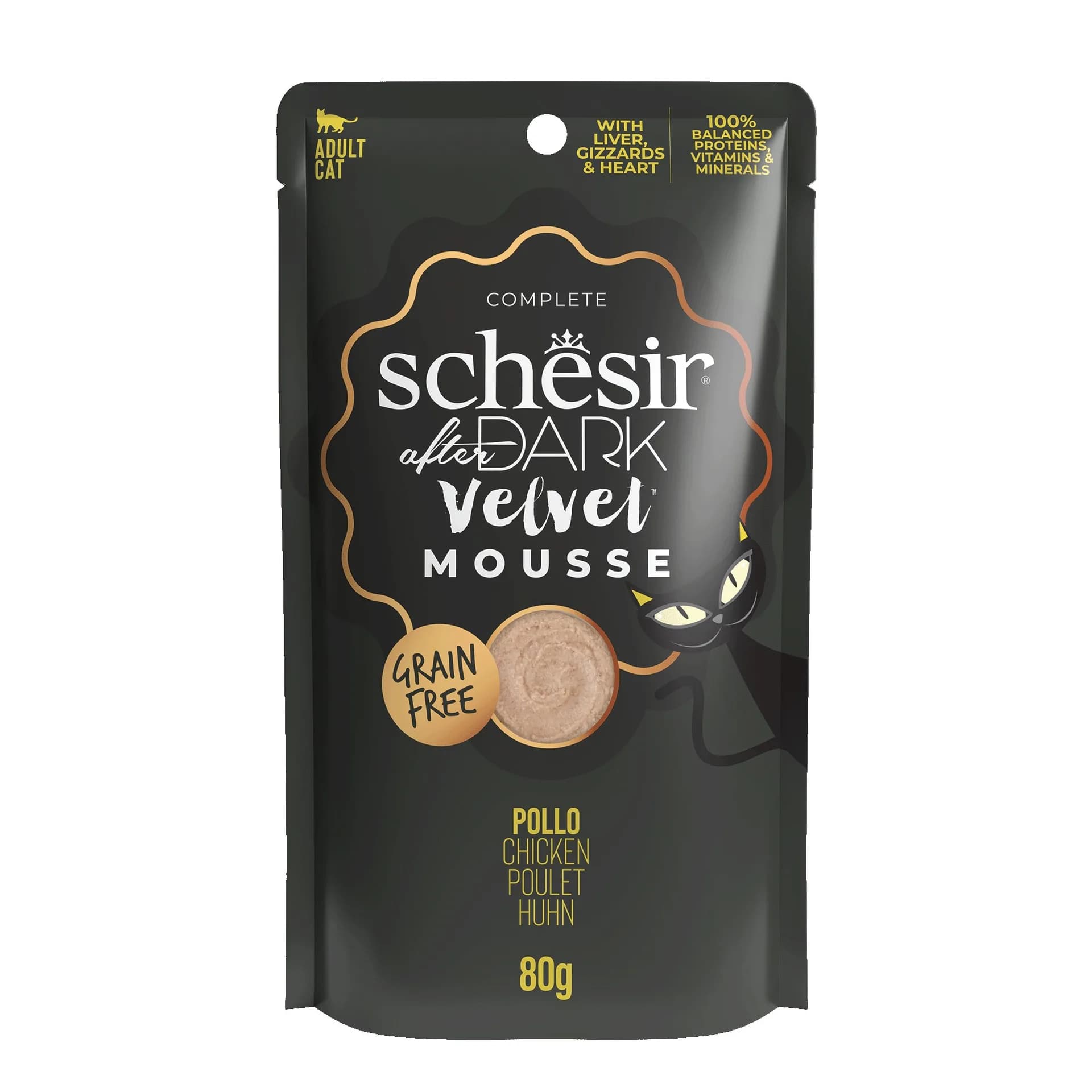 After Dark Velvet Mousse karma mokra dla kota kurczak 80 g saszetka