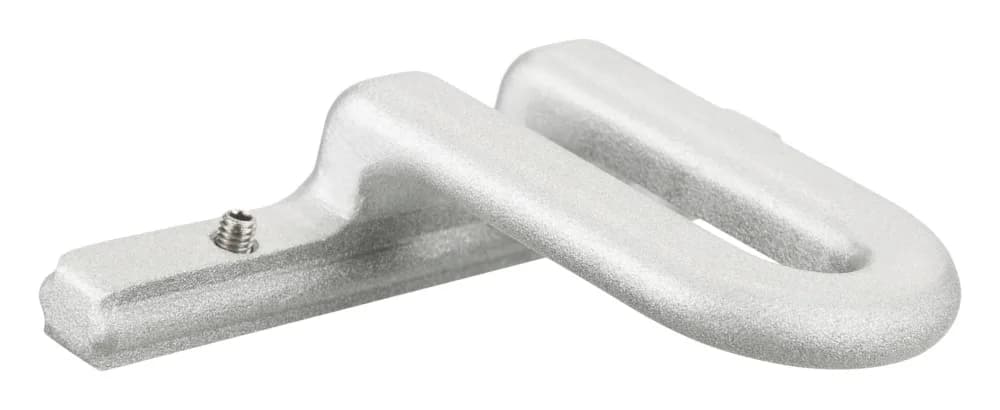 Trixie, Wkładka pod kłódki do transporterów aluminiowych, 5 × 8 × 2 cm, Srebrna