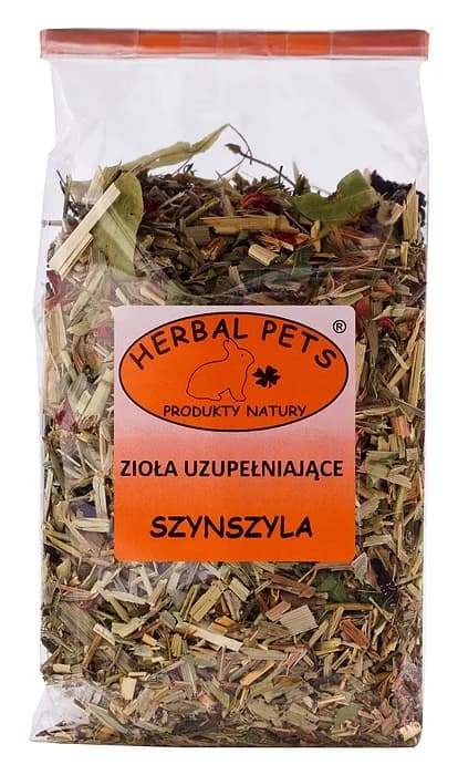 Zioła uzupełniające 100g - uzupełniająca karma dla szynszyli Herbal Pets