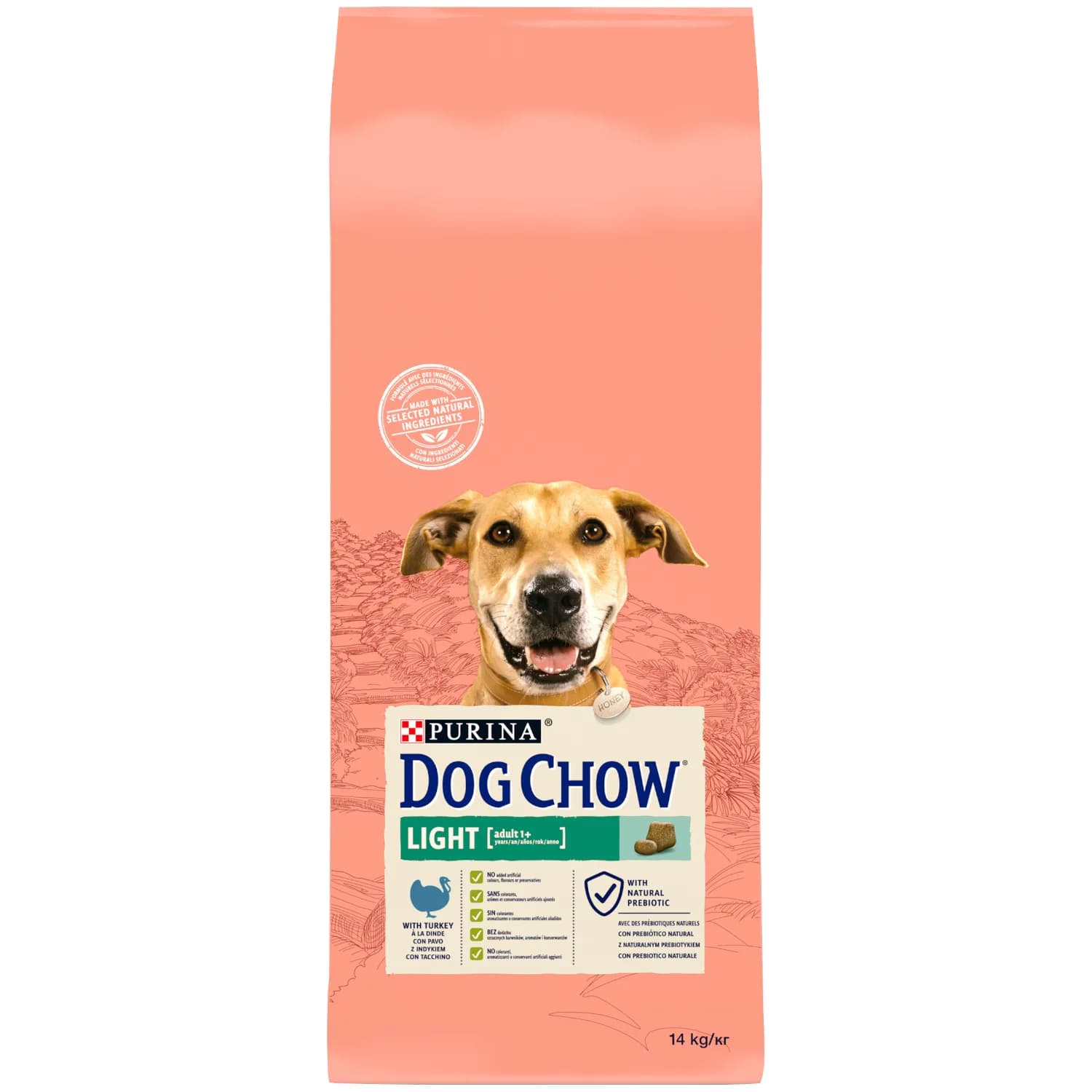 Purina DOG CHOW Light z indykiem dla psa