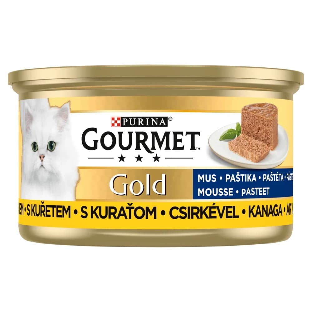 Purina Gourmet Gold mus z kurczakiem 85 g