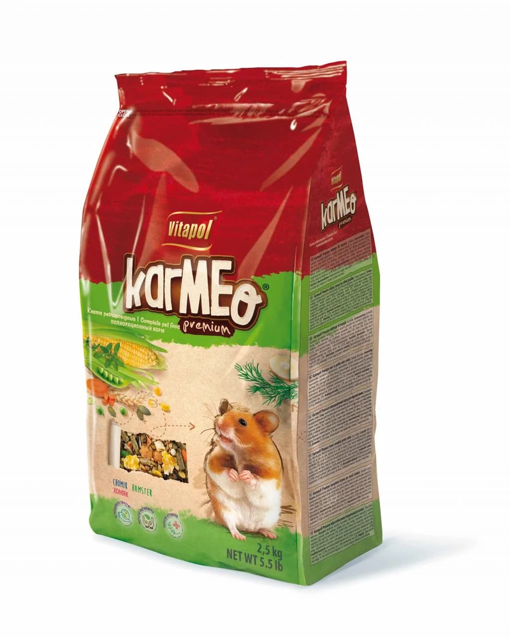 Vitapol Karmeo premium karma pełnoporcjowa dla chomika 2,5 kg