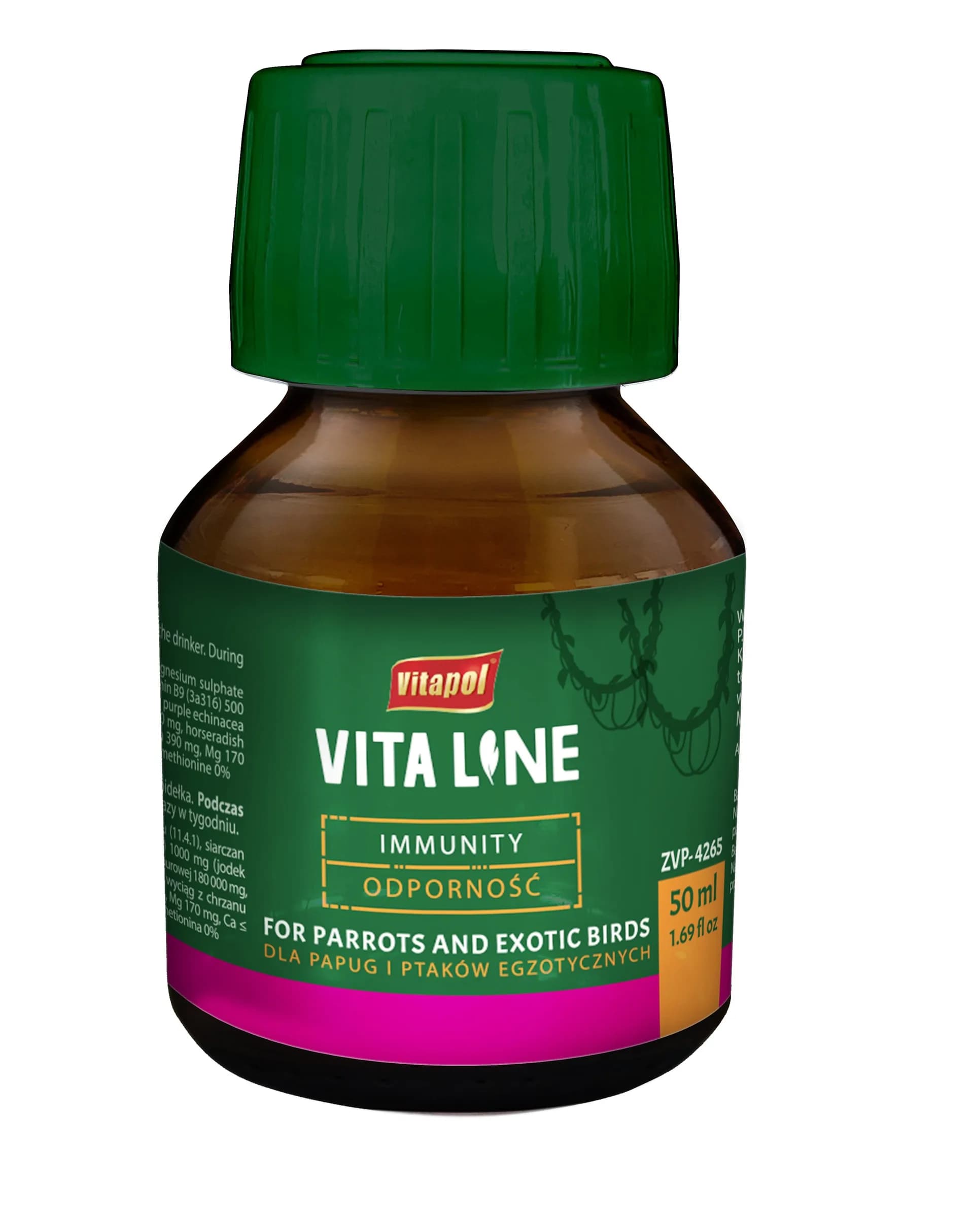 Vitapol Vitaline na odporność dla ptaków egzotycznych 50 ml