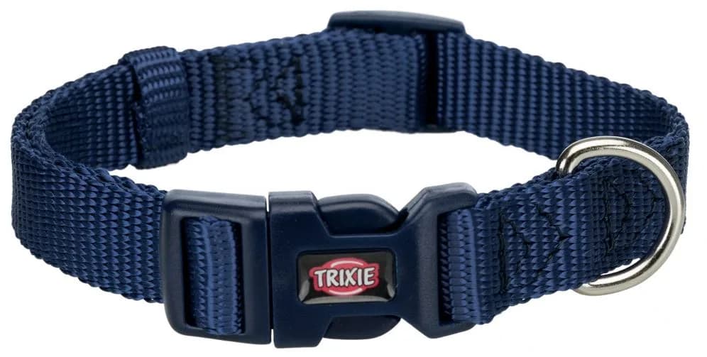 Trixie Obroża nylonowa PREMIUM dla psa 35-55 cm indygo