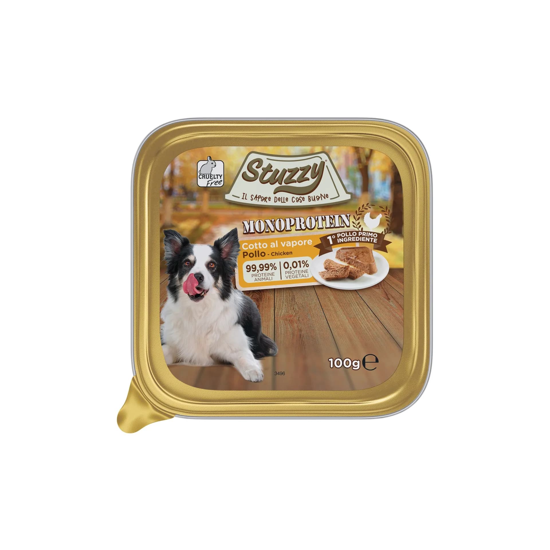 Stuzzy Monoprotein karma mokra dla psa o smaku kurczaka 100 g