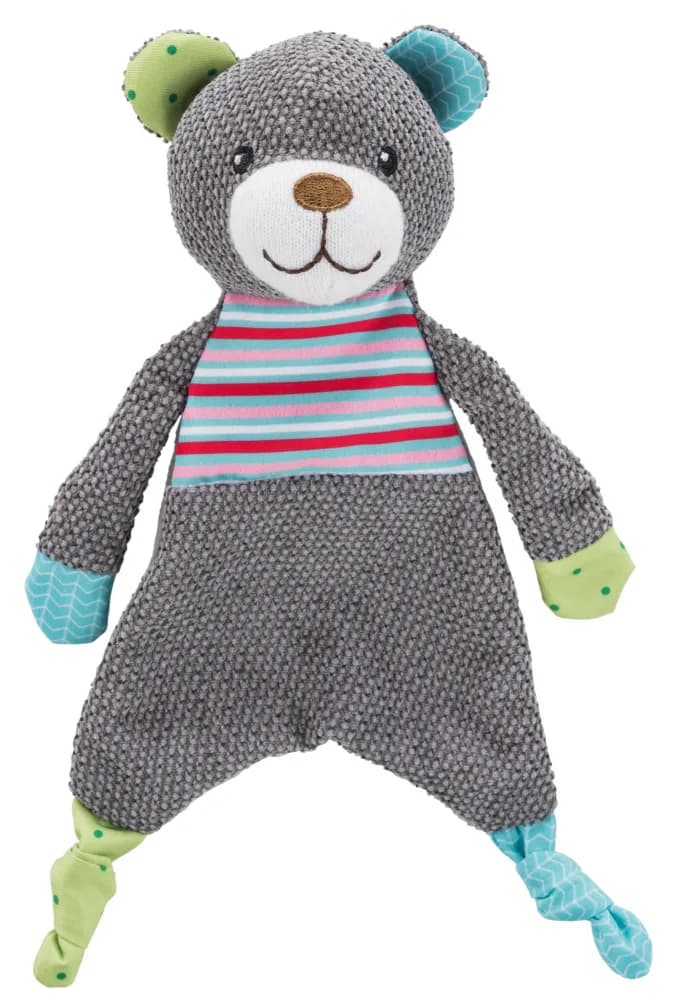 Miś Junior, materiał/plusz, 28 cm