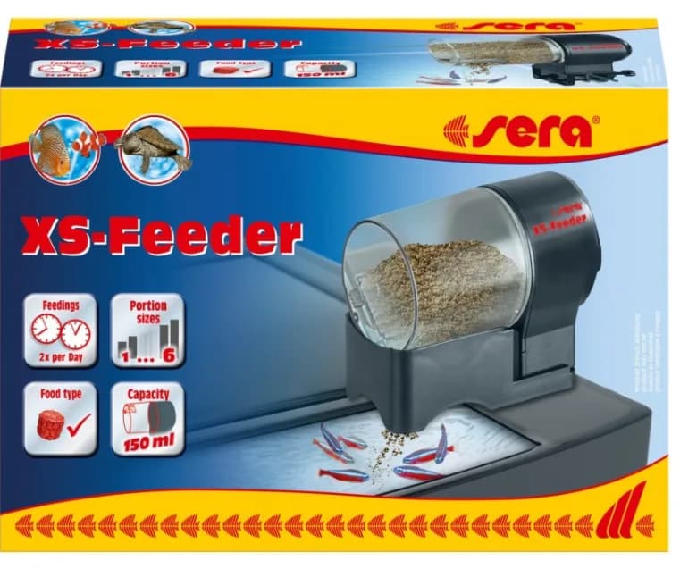 SERA X-Feeder karmidło automatyczne dla rybek do akwarium 120 ml